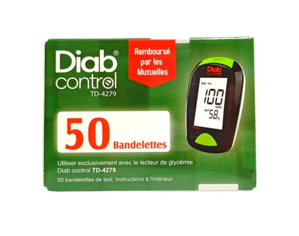 Bandelettes diabete controle