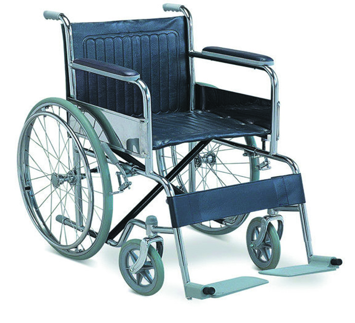 Fauteuil roulant adulte 'basic chrome'