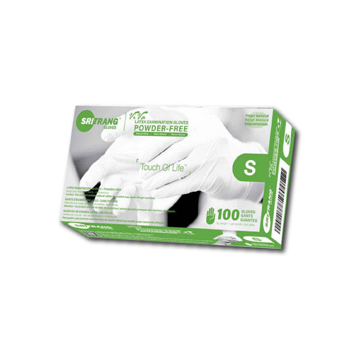 Gant d'examen-latex non poudre