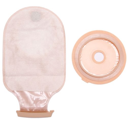Poche de colostomie vidangeable en 2 pièce