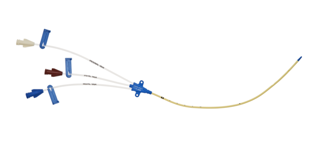 Set cathéter voie centrale adulte 7fr*20cm triple lumière