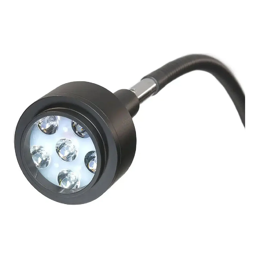 Lampe d'examen LED 3 W lumière blanche, tête à 6 LED et bras flexible